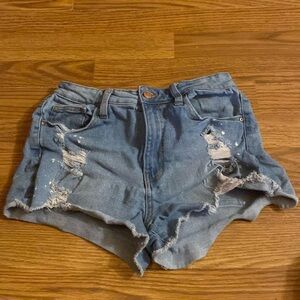 no boundaries jean shorts